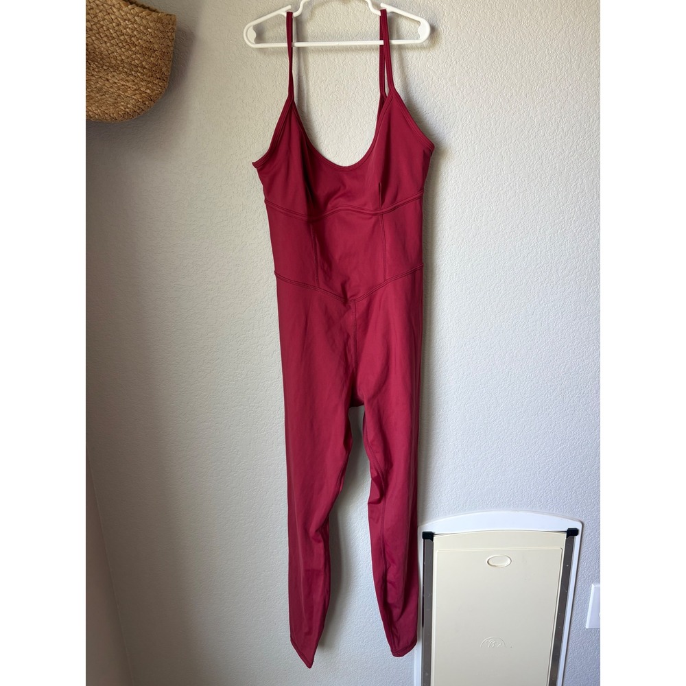 JoyLab Performance Bodysuit Scoop Neck Activewear Jumpsuit